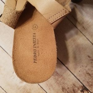 Pedro Iniesta Shoes - Women's Cork wedge heels with ankle strap size 11 Pedro Iniesta Shoes - Women's Cork wedge heels with ankle strap size 11